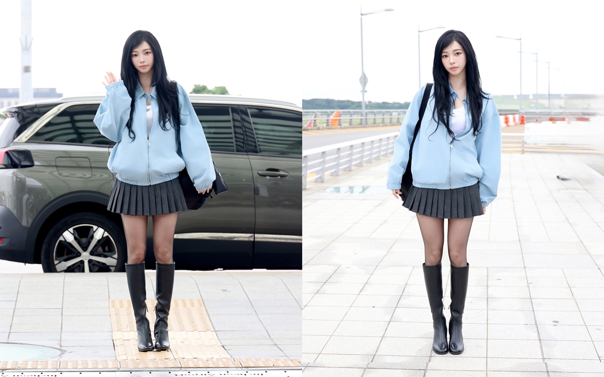 [공항패션] 에스파 카리나, 프라다 풀착한 광야의 미소녀 27-Image